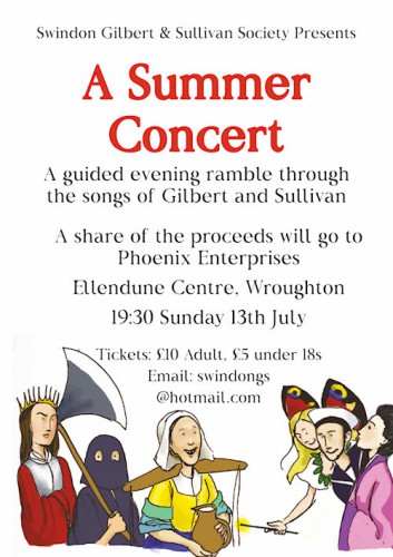 A Summer Gilbert & Sullivan Concert
